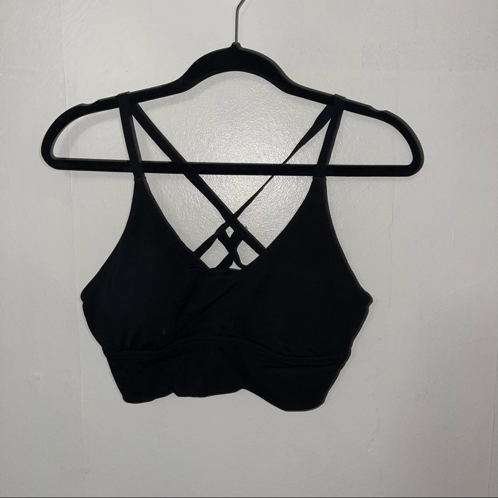 Aerie Black Sports bra